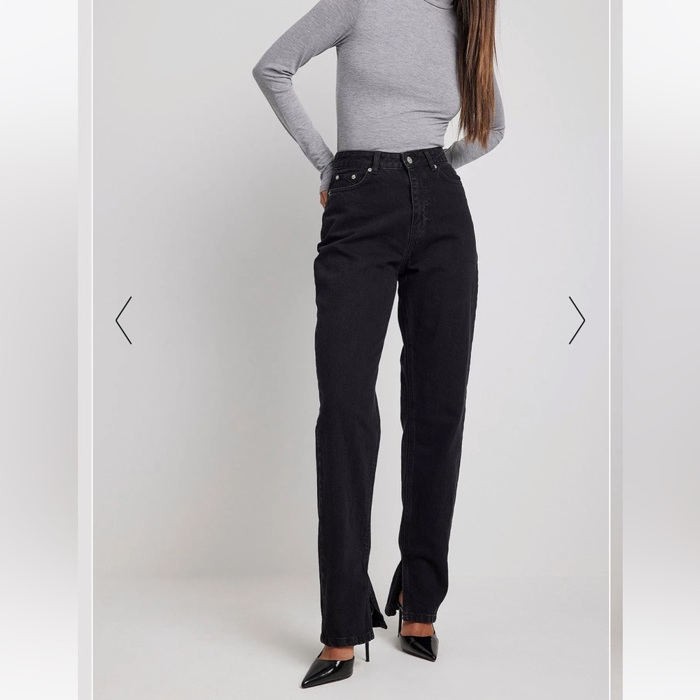 high waisted jeans